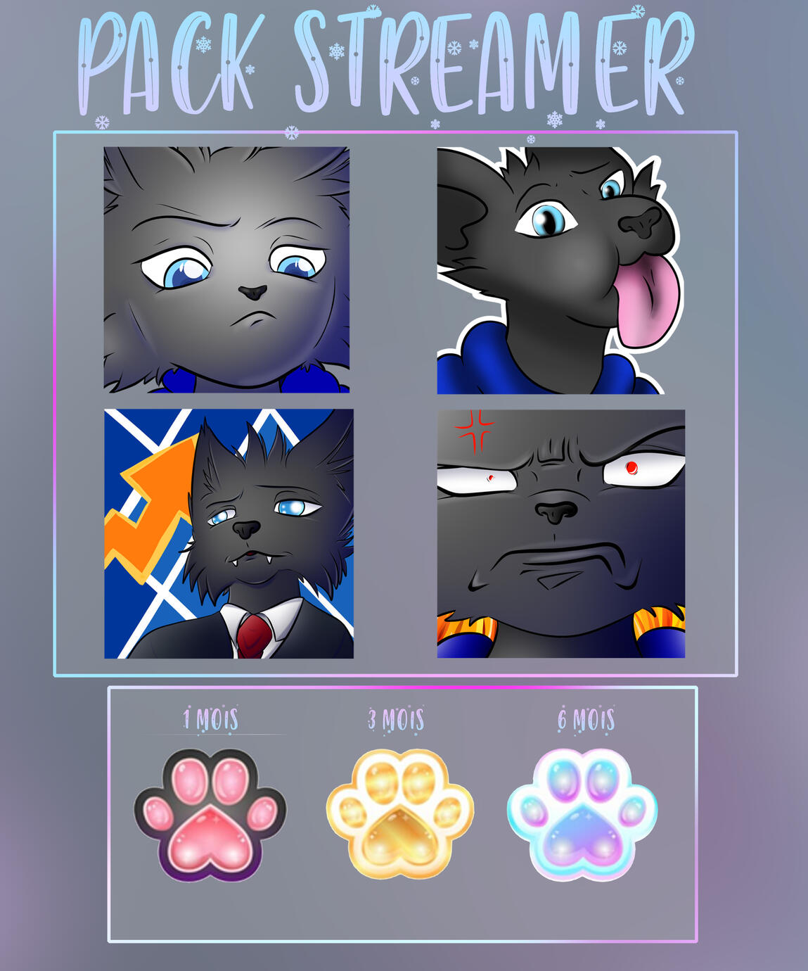 Pack streamer Pack streamer